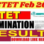 CTET February Certificate / Marksheet 2026 Out
