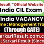 Coal India CIL Management Trainee MT (Through GATE) Recruitment 2026