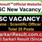 MPPSC Scientific Officer Biology Recruitment 2026