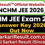 NTA NCHMJEE Answer Key 2026 Out