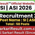 SSB SI / ASI Non-GD Recruitment 2026