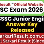 UPSSSC Junior Engineer Answer Key 2026 Out