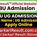 BRABU UG Admission Online Form 2026