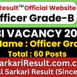 RBI Officer Grade-B Recruitment 2026