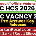 HPSC HCS Pre Result 2026 Out