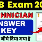 RRB Technician Gr-I Answer Key 2026 Out